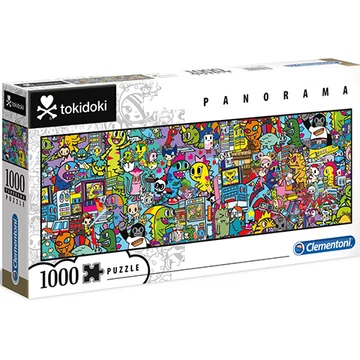 Tokidoki 1000db-os panoráma puzzle - Clementoni
