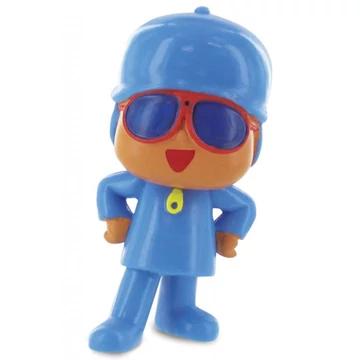 Pocoyo napszemüvegben játékfigura