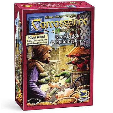 Carcassone: Kereskedők és építőmesterek társasjáték kiegészítő - Piatnik
