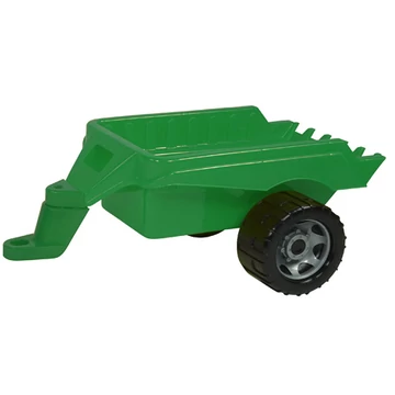 LENA: Zöld traktor utánfutó 47cm