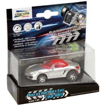 Darda: Porsche Boxster Typ 981 pályaautó hátrahúzható motorral 1/60
