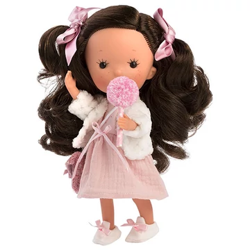 Llorens: Miss Minis Dana Star 26cm-es baba nyalókával (52604)