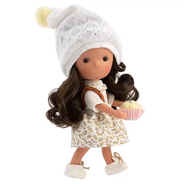 Llorens: Miss Minis Lucy Moon 26cm-es baba süteménnyel (52605L)