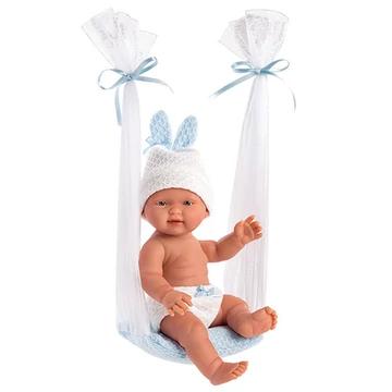 Llorens: Bebito 26cm-es fiú baba hintával (26301L)