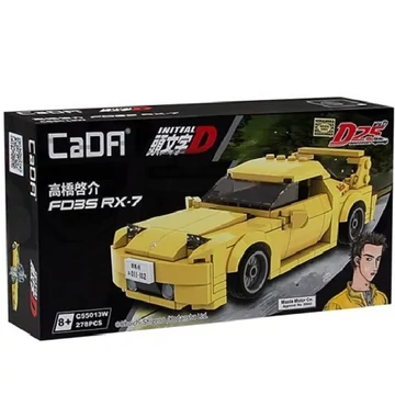 CaDA® C55013W - Initial-D Mazda FD3S RX-7 Versenyautó
