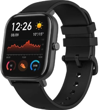 Amazfit GTS okosóra - obszidián fekete (obsidian black)
