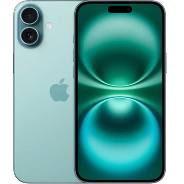 Apple iPhone 16 Plus 128GB zöldes kék (teal) (MXVX3) kártyafüggetlen okostelefon