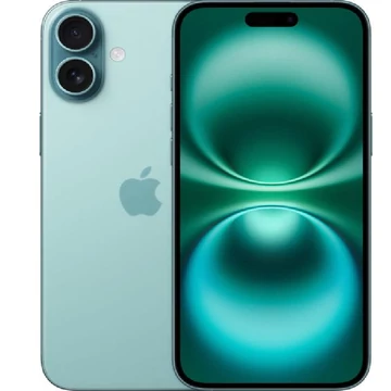 Apple iPhone 16 Plus 256GB zöldes kék (teal) (MXY53) kártyafüggetlen okostelefon