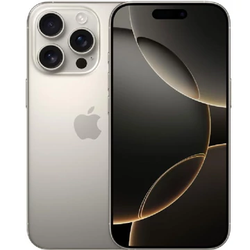 Apple iPhone 16 Pro 128GB natúr titán (natural titanium) (MYNG3) kártyafüggetlen okostelefon