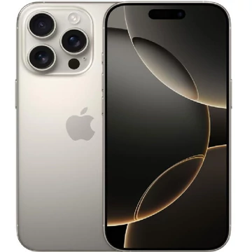 Apple iPhone 16 Pro 256GB natúr titán (natural titanium) (MYNL3) kártyafüggetlen okostelefon