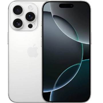 Apple iPhone 16 Pro 256GB fehér titán (white titanium) (MYNJ3) kártyafüggetlen okostelefon