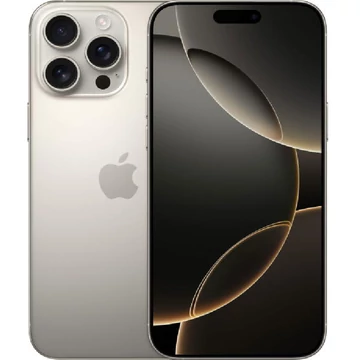 Apple iPhone 16 Pro Max 512GB natúr titán (natural titanium) (MYX33) kártyafüggetlen okostelefon