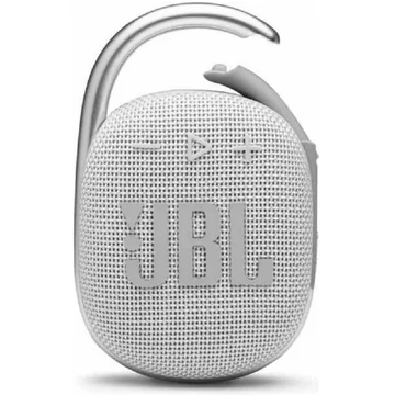 JBL Clip 4 hordozható bluetooth hangszóró - fehér (white)