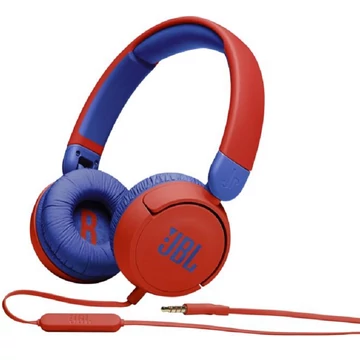 JBL JR310 piros (red) vezetékes fejhallgató