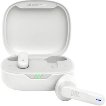 JBL Wave Flex fehér (white) vezeték nélküli bluetooth fülhallgató