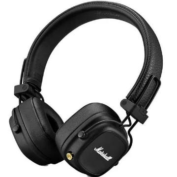 Marshall Major IV fekete (black) vezeték nélküli bluetooth fejhallgató