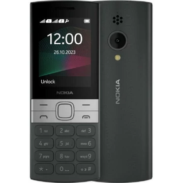 Nokia 150 Dual Sim fekete (black) Model 2023 kártyafüggetlen mobiltelefon