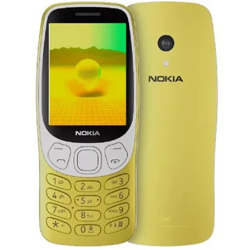 Nokia 3210 4G 2024 Dual Sim Y2K arany (gold) kártyafüggetlen mobiltelefon
