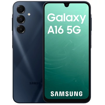 Samsung Galaxy A16 A166 5G 256GB 8GB Dual Sim kékes fekete (blue black) kártyafüggetlen okostelefon