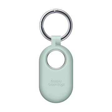 Samsung Galaxy szilikon tok Smart tag 2 nyomkövetőhöz (silicone case for galaxy smart tag 2) - mentazöld (mint) (EF-PT560CME)