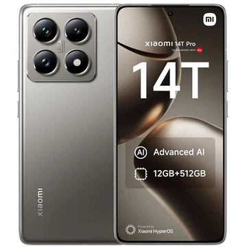 Xiaomi 14T 256GB 12GB titán szürke (titan grey) Dual Sim kártyafüggetlen okostelefon