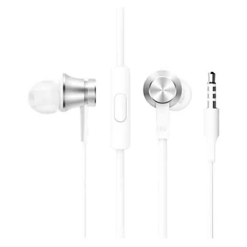 Xiaomi Mi In Ear Headphone Basic 3.5mm vezetékes fülhallgató - ezüst (silver) (ZBW4356TY)