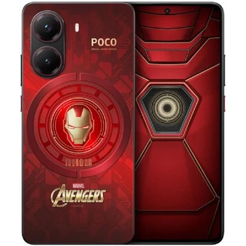 Xiaomi Poco X7 Pro 512GB 12GB vasember kiadás (iron man edition) Dual Sim kártyafüggetlen okostelefon