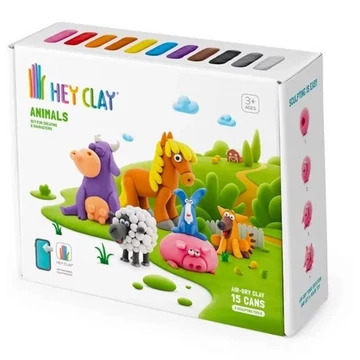 Hey Clay: Nagy gyurmaszett telefonos applikációval - Háziállatok
