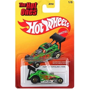 Hot Wheels: The Hot Ones - Fiat 500 Topolino kisautó - Mattel