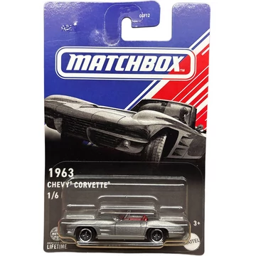 Matchbox: 1963 Chevy Corvette kisautó 1/64 - Mattel