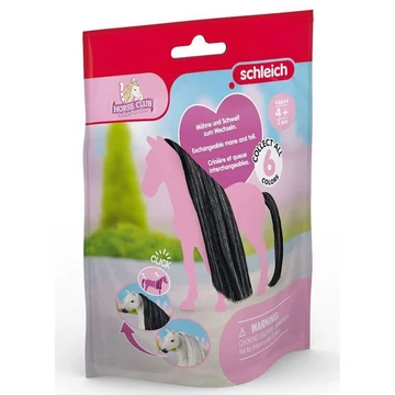 Schleich Horse Club: Sofia's Beauties - Fekete sörény és farok kiegészítő szett (42649)