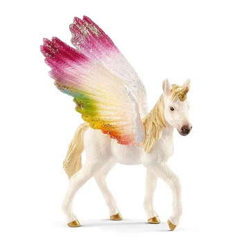 Schleich: Szárnyas szivárvány unikornis csikó figura (70577)