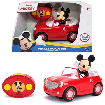 Mickey egér RC távirányírós Mickey Roadster 1/24-es méretarány 2,4 GHz - Simba Toys