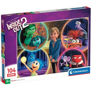 Agymanók 2 az érzelmek körforgása 104db-os puzzle - Clementoni