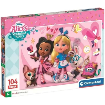 Alice Csodaország cukrászdája 104db-os super puzzle - Clementoni