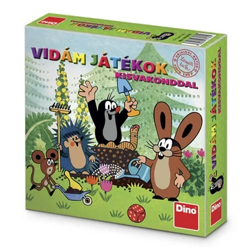 Vidám játékok Kisvakonddal társas