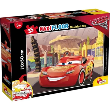Verdák 2 az 1-ben maxi 35db-os puzzle és színező 70x50cm - Lisciani