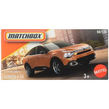 Matchbox: Papírdobozos Citroën ë-C4 kisautó 1/64 - Mattel