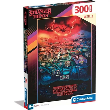 Stranger Things 300db-os super puzzle - Clementoni