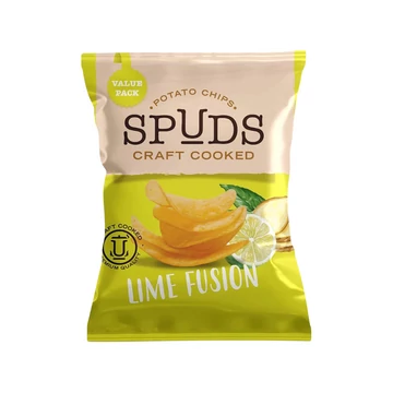 Spuds kettle lime-gyömbér chips 105g