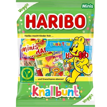 Haribo knallbunt minis gumicukor 230g