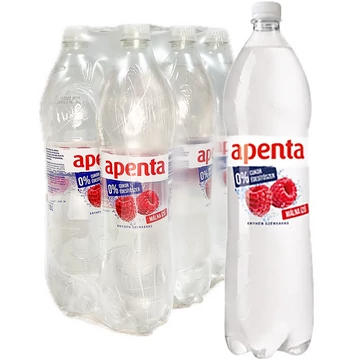 Apenta málna ízű enyhén szénsavas üdítőital 1,5L - csak egyedi szállítással vagy személyes átvétellel