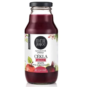 Dér Juice cékla almával 100% 0,33L 