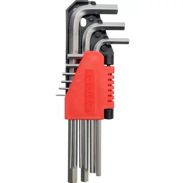 YATO Imbuszkulcs klt. 9 r. (1,5-10) CrV (YT-0500)
