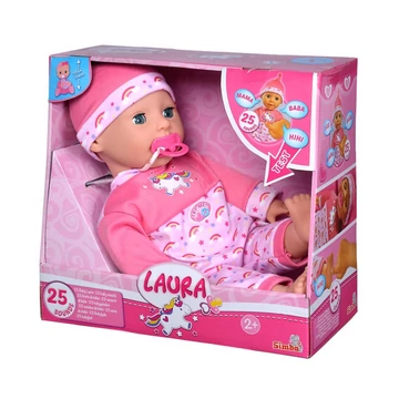 Laura baba hanggal és cumival - Simba Toys