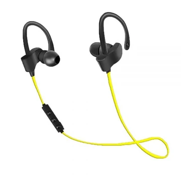 Esperanza Bluetooth mikrofonos sport fülhallgató, sárga