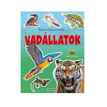 Milyen érdekes a világ... Vadállatok matricásfüzet