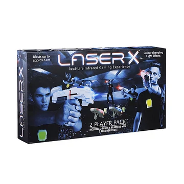 Laser-X játék lézerfegyver Dupla szett