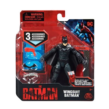 DC Comics: The Batman Wingsuit játékfigura kiegészítőkkel 10cm - Spin Master