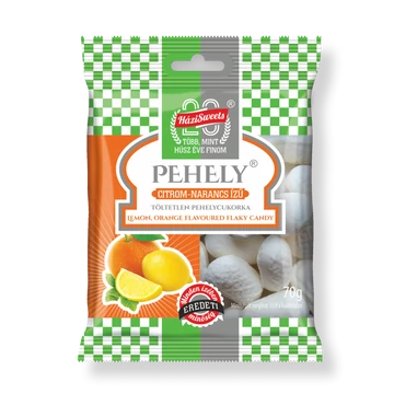 Pehelycukor 70g citrom-narancs házisweets